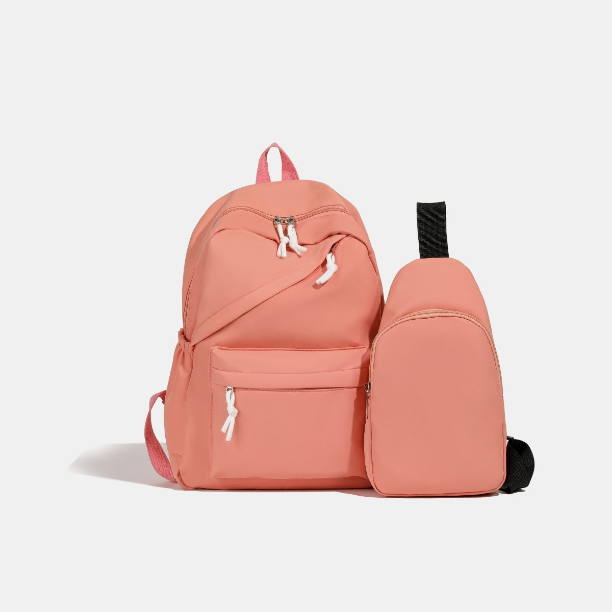 Cloth Backpack Bag and Sling Bag 2 Piece Set