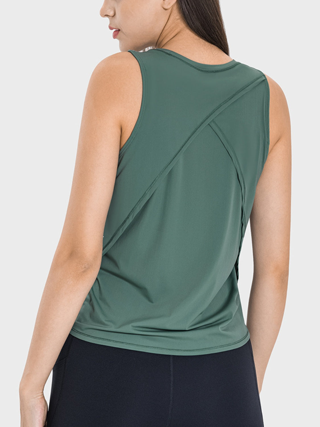 Round Neck Active Tank